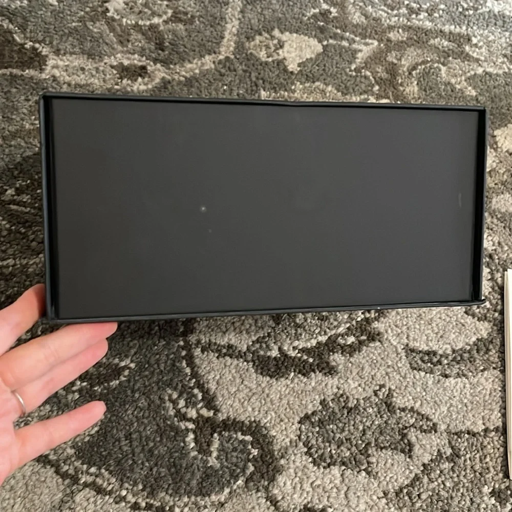 Chanel Black Magnetic Box And Booklet